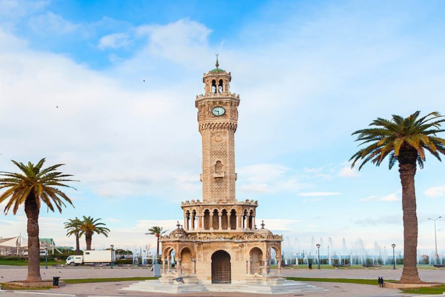 izmir konak clock tower